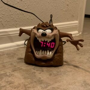 Looney Tunes Taz Alarm Clock
